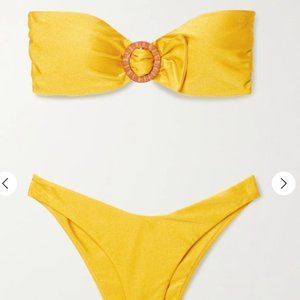 Zimmerman Brighton Buckle Bandeau Bikini Set